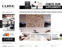 Tablet Screenshot of curve-magazine.com